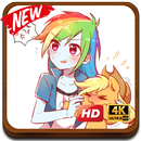 Equestria Girls Wallpapers Live HD APK