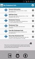 My Cholesterol Info ภาพหน้าจอ 2