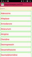 Drugs in Emergency and ICU capture d'écran 1