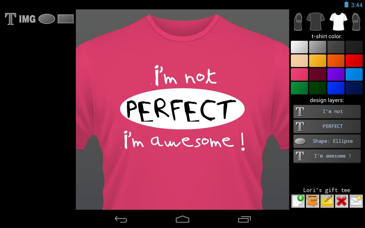 ดาวน์โหลด T-shirt Designer APK สำหรับ Android