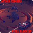 Attack Zombies:Pixel block 3D APK