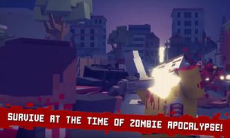 Attack Zombies:Pixel block 3D screenshot 2