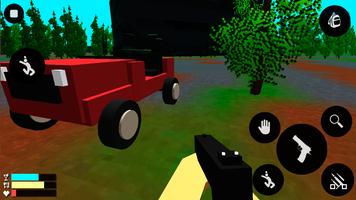 Pixel block:Zombie survival скриншот 2
