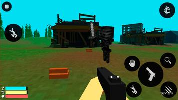 Pixel block:Zombie survival Screenshot 3