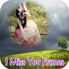 Miss You Photo Frames icône