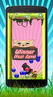 Cat Bubble Shooter Game اسکرین شاٹ 3