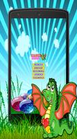 Dragon Bubble Shooter Game Affiche
