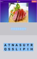 Food Quiz Games Affiche