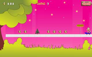 Monkey Run & Jump Games capture d'écran 3