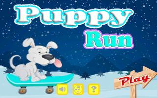 Puppy Running Games Affiche