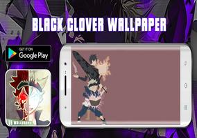 Black Fanart Clover Live Wallpaper ☘️ 海報