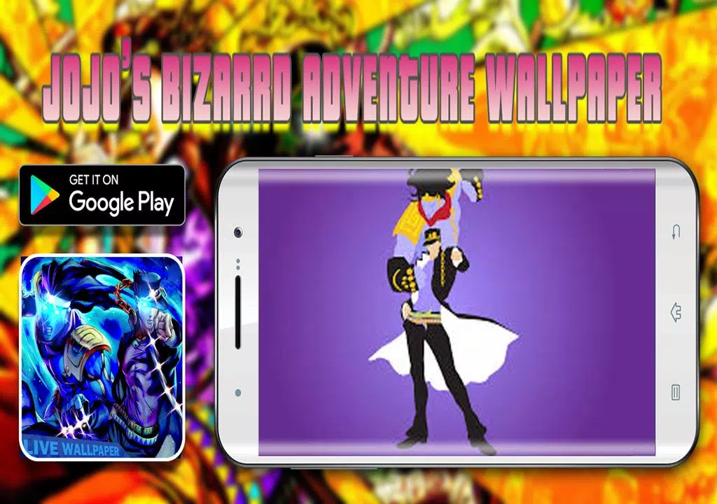 Jojo S Fanart Bizarre Adventure Live Wallpaper Apk Pour Android Telecharger