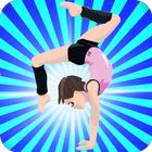 Gymnastic Superstar Girl Perfect 10 ไอคอน