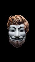 Anonymous mask Photo Maker Pro Plakat