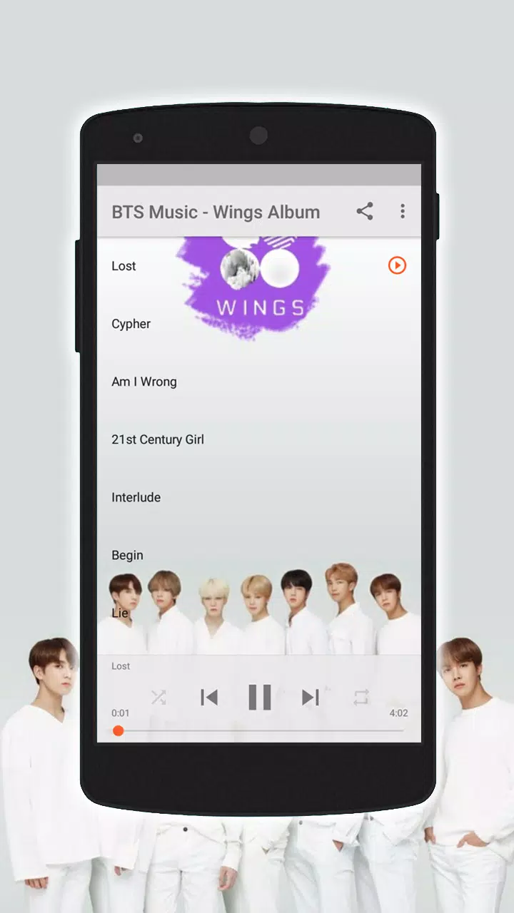 BTS Wings Album MP3 APK for Android Download