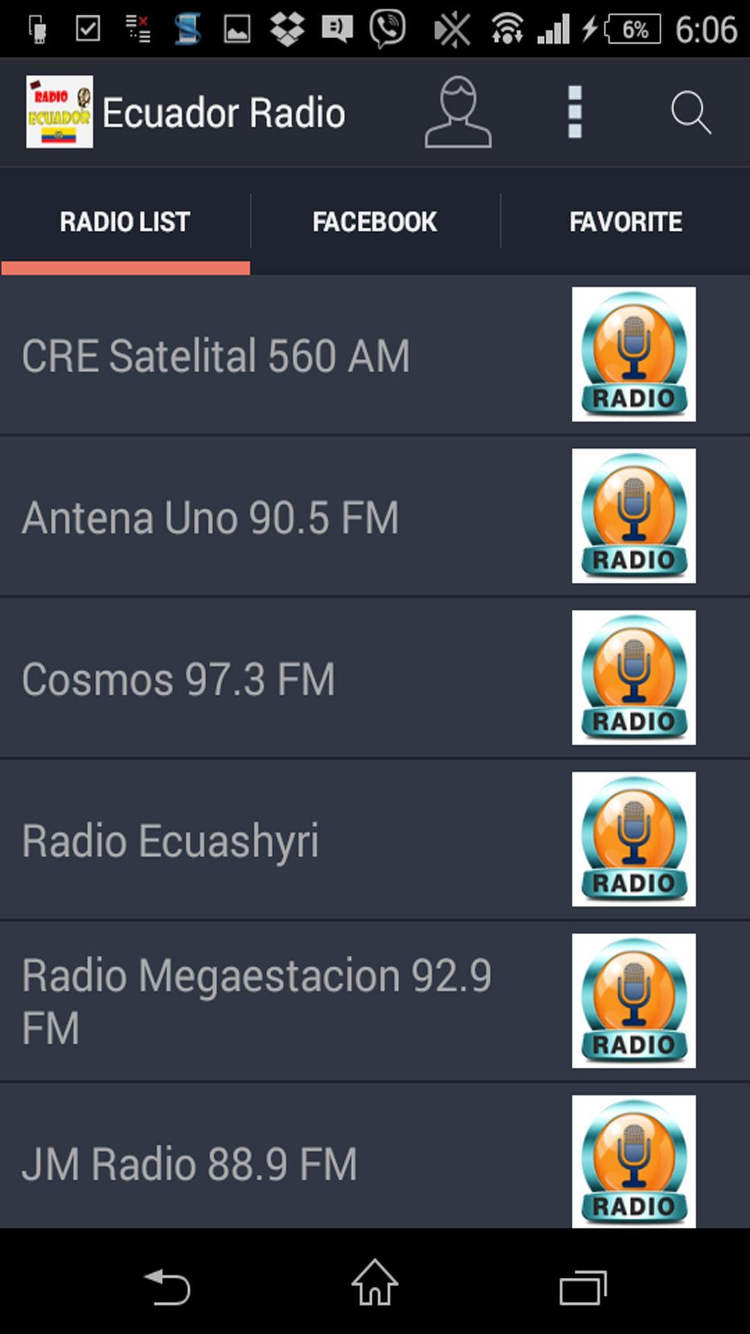 Estaciones de Radio Ecuador APK voor Android Download
