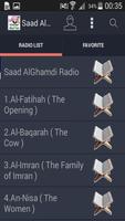 Audio Quran by Saad Al Ghamdi Affiche