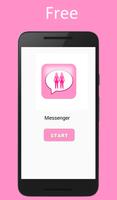 Lesbian Messenger and Chat تصوير الشاشة 1