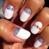 French manicure Affiche