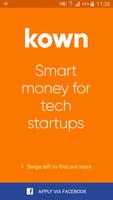 Fundraise on Kown (startups) poster