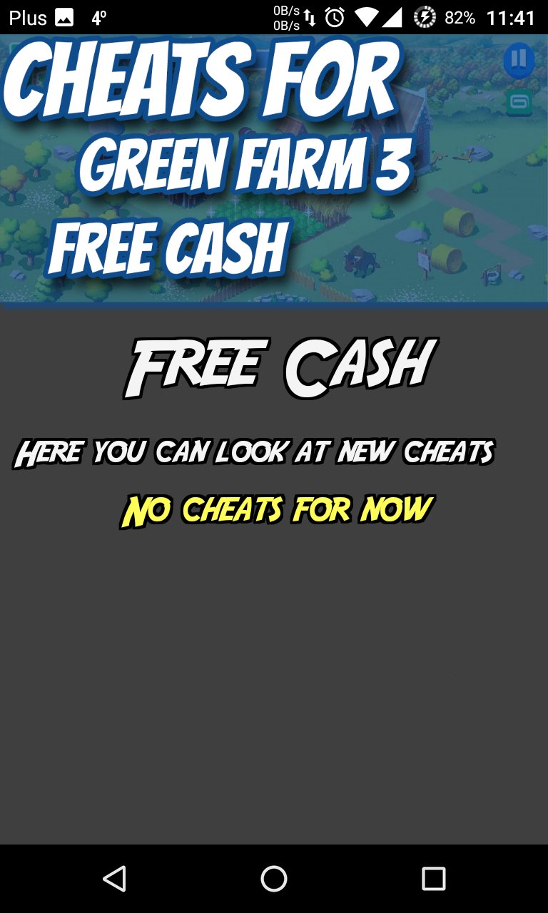 Cheats Cash For Green Farm 3 For Android Apk Download