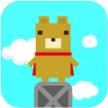 One-touch game "Flying HERO"