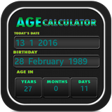 Wiek Kalkulator - Urodziny aplikacja
