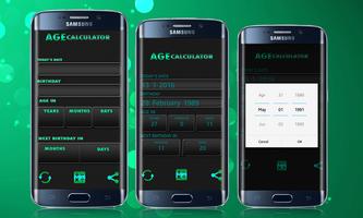 برنامه‌نما Age Calculator - Birthday عکس از صفحه