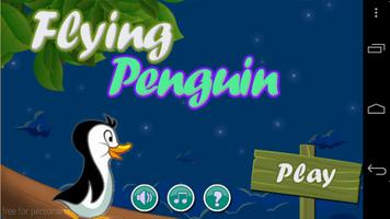 Flying Penguin Game Plakat