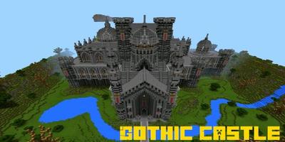 Gothic Castle map MCPE 스크린샷 1