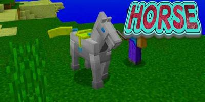 Robot Horse Add Minecraft PE poster