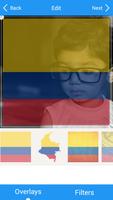 Selfie with Colombia flag Ekran Görüntüsü 3