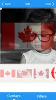 Selfie with Canada flag captura de pantalla 3