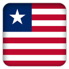 Selfie with Liberia flag ícone