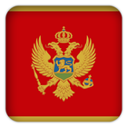 Selfie with Montenegro flag-icoon