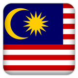 Selfie with Malaysia flag icon