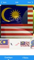 Selfie with Malaysia flag capture d'écran 3