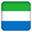 Selfie with Sierra Leone flag