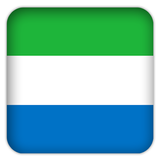 Selfie with Sierra Leone flag icône
