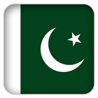 Selfie with Pakistan flag icon