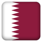 Selfie with Qatar flag 圖標