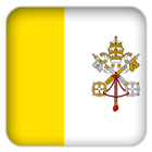 Selfie with Vatican City flag ikona