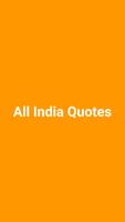 All India Quotes Affiche