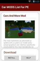 Car MODS List For PE تصوير الشاشة 2