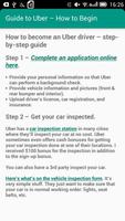 Guide to Uber – How to Begin تصوير الشاشة 1