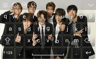 BTS Keyboard Theme ( kpop ) Ekran Görüntüsü 3