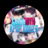 selfie with kpop idols plakat