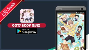 GOT7 Body Kpop Quiz Game capture d'écran 1