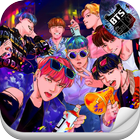 آیکون‌ BTS Hairstyle Kpop Quiz Game