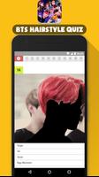 برنامه‌نما BTS Hairstyle Kpop Quiz Game عکس از صفحه